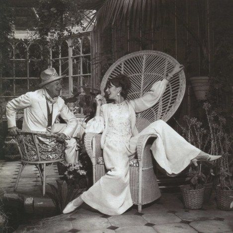 vintage peacock rattan chair photoshoot