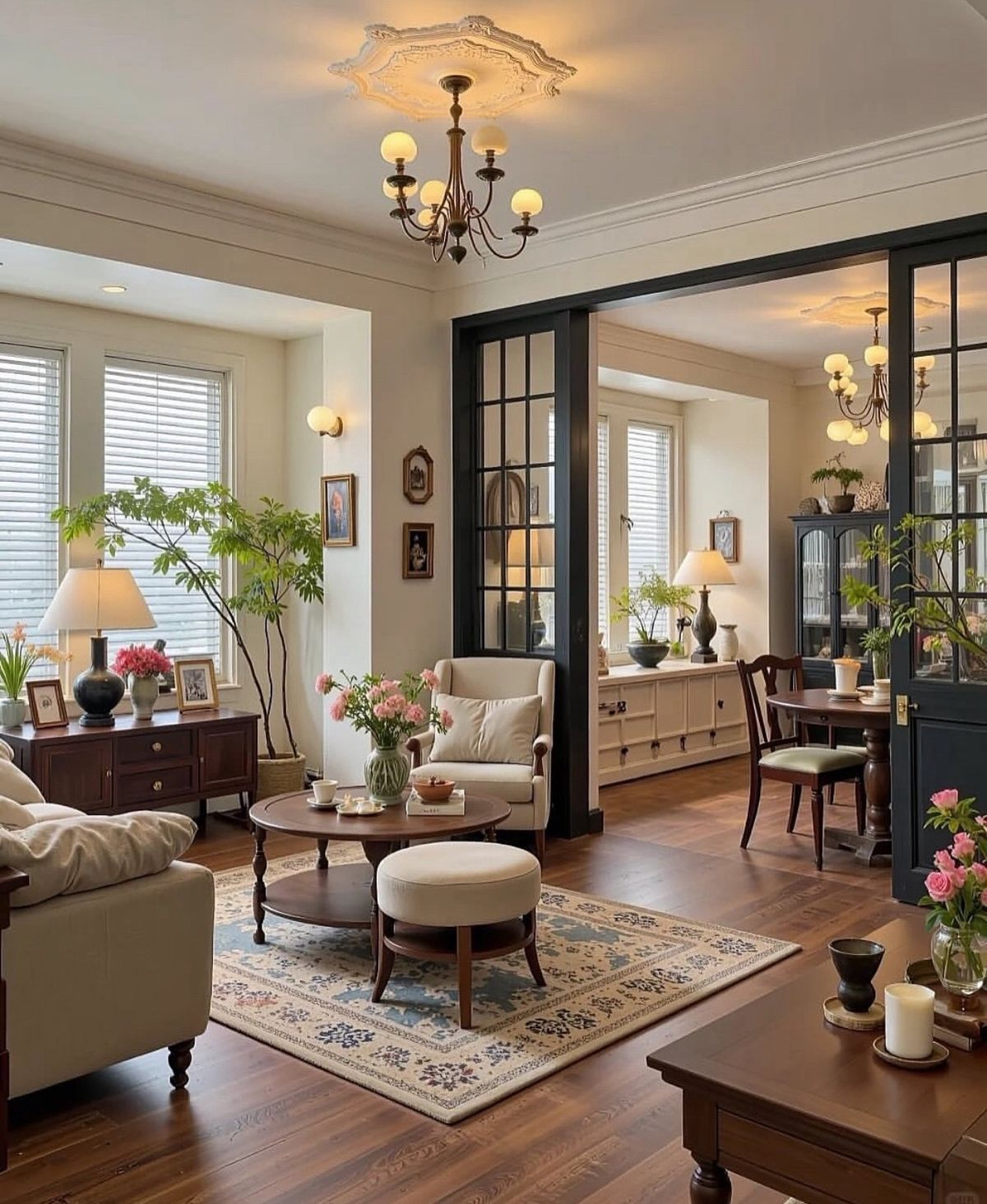 Interior Designer Styling using vintage and modern furniture
